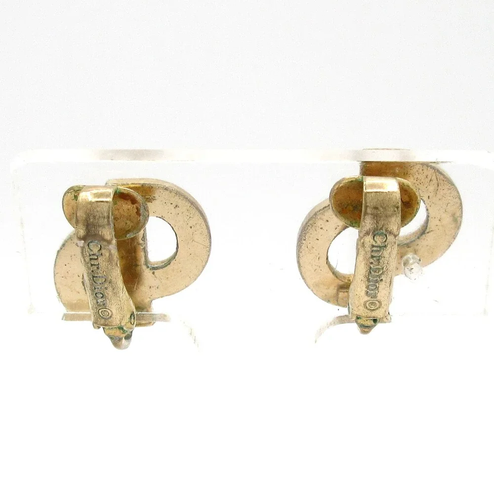 Christian Dior Clip On Earrings
